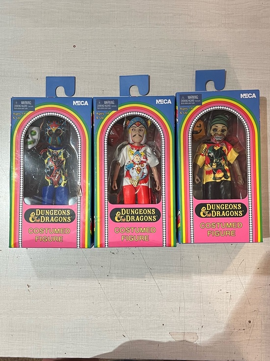 Dungeons & Dragons Other - Dungeons & Dragons Costumed Figure Set